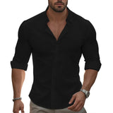 Barry Men's Linen-Blend Summer Shirt