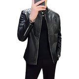 Elegant Men's Leather Jacket