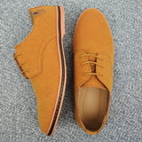 Men's Suede Oxford Shoes