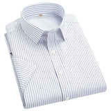 Men's Short Sleeve Business Shirt for Summer