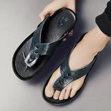 Elegant Men's Leather Sandals
