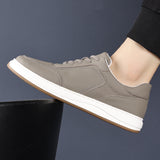 Minimalist Men's Leather Sneakers