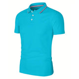 Men's Elegant Polo Shirt in Seven Colours