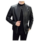 Elegant Men's Leather Jacket