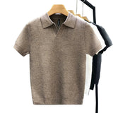 Men's Lightweight Knit Polo Shirt