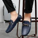 Men's Classic Polished Leather Loafers