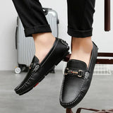 Men's Classic Polished Leather Loafers