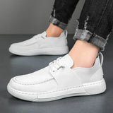 Men's Smooth Leather Sneakers