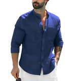 Casual Men's Linen Shirt
