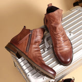 Gordon Men's Leather Chelsea Boots