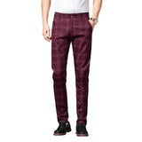 Men's Elegant Tartan Pants