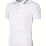 Men's Elegant Polo Shirt in Seven Colours