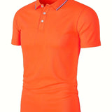 Men's Elegant Polo Shirt in Seven Colours