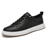 Elegant Men's Leather Sneakers