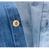 Men's Short Sleeve Denim Shirt