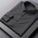 Casual Men's Striped Shirt