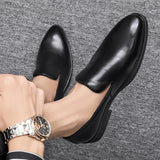 Men's Comfortable Leather Slip-On Shoes