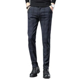 Men's Casual Check Pants
