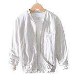 Men's Linen-Blend Summer Jacket