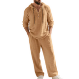 Brian Men's Linen-Blend Set