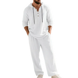 Brian Men's Linen-Blend Set