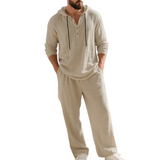 Brian Men's Linen-Blend Set