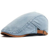 Keith Premium Denim Newsboy Cap – Timeless Style and Everyday Comfort