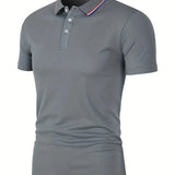 Men's Elegant Polo Shirt in Seven Colours