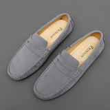 Men's Suede Boat Shoe Style Loafers