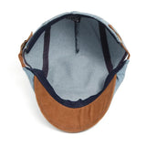 Keith Premium Denim Newsboy Cap – Timeless Style and Everyday Comfort