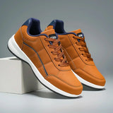 Men's Stylish Leather Sneakers