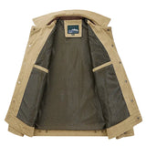 Men's Elegant Cotton Windbreaker