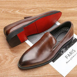 Men's Comfortable Leather Slip-On Shoes