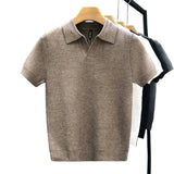 Men's Lightweight Knit Polo Shirt