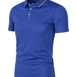 Men's Elegant Polo Shirt in Seven Colours