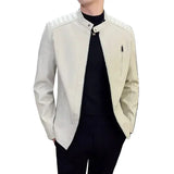 Elegant Men's Leather Jacket