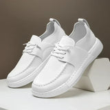 Men's Smooth Leather Sneakers
