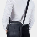 Clifford Men's Leather Messenger Bag