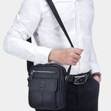 Clifford Men's Leather Messenger Bag