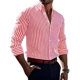 Elegant Premium Men's Striped Shirt