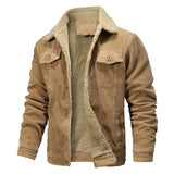 Casual Men's Fleece-Lined Jacket