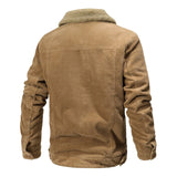 Casual Men's Fleece-Lined Jacket