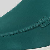 Men's Ankle-Height Suede Loafers – Teal
