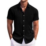 Men's Elegant Striped Summer Shirt
