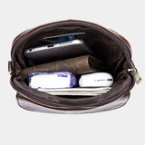 Keith Men's Leather Crossbody Bag
