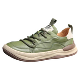 Men's Thick-Sole Leather Shoes
