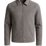 Men's Micro Suede Jacket – Grey