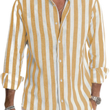Men's Striped Summer Shirt