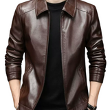 Men's Casual Genuine Leather Jacket