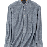 Gordon Men's Linen-Blend Shirt